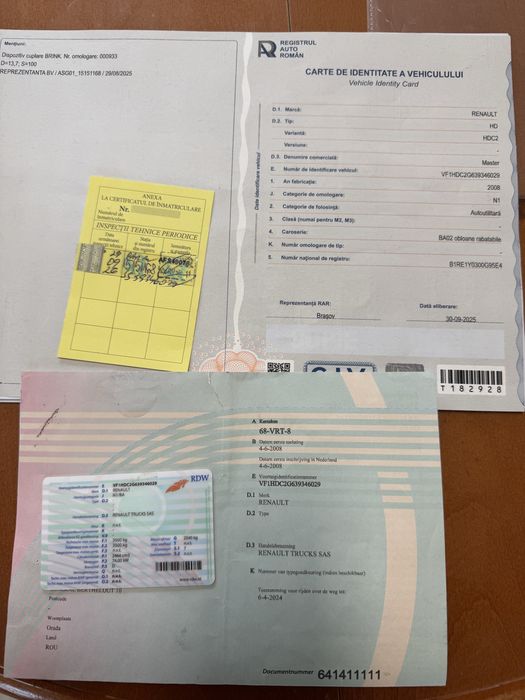 Vand Renault Master 7locuri,bena basculabila