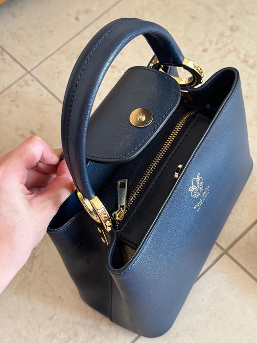 Дамска чанта естествена кожа