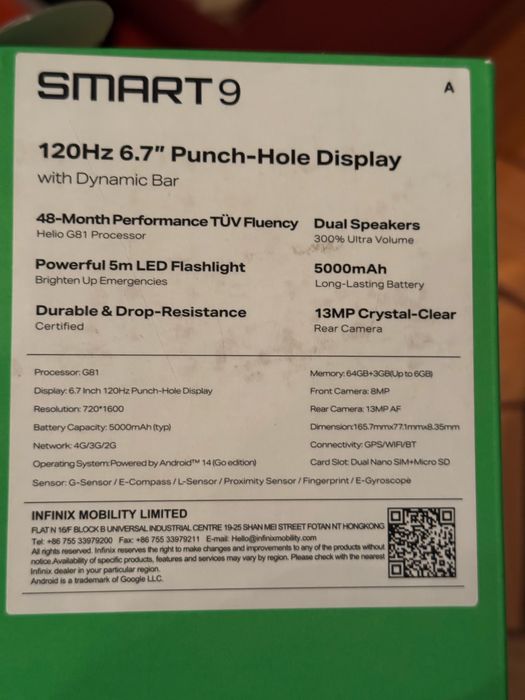 Infinix smart 9 64 gb