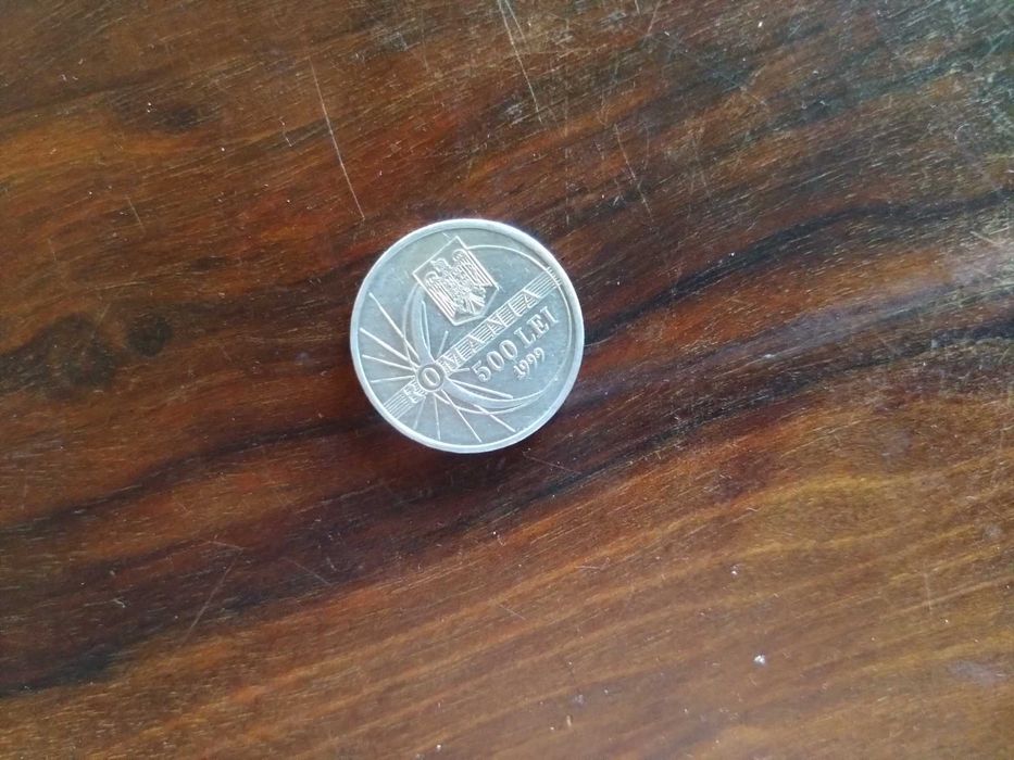 Monedă colecție 500lei eclipsa 1999