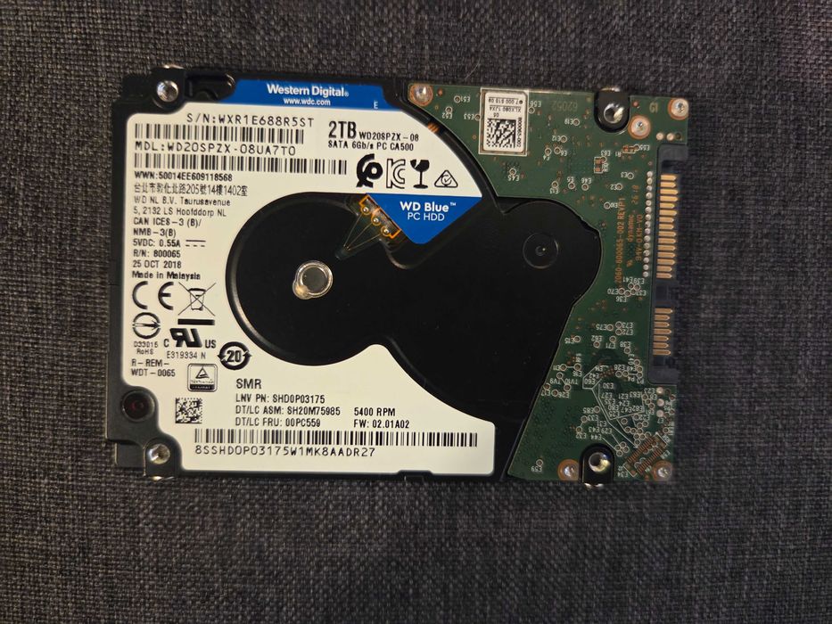 твърди дискове 2'5 HDD Laptop