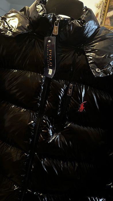 Geaca lucioasa Ralph Polo