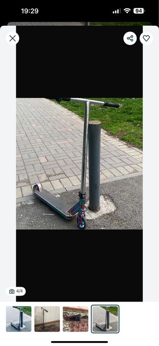 Продам кастомный самокат СРОЧНО!