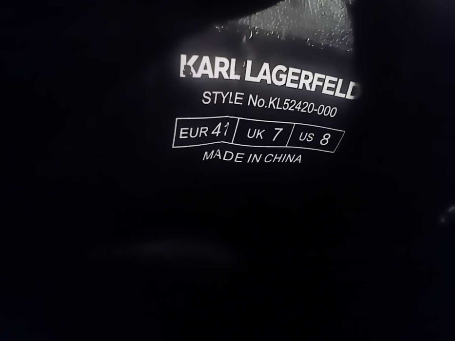 Karl Lagerfeld Blaze Pyro оригинал мъжки обувки номер 41 маратонки