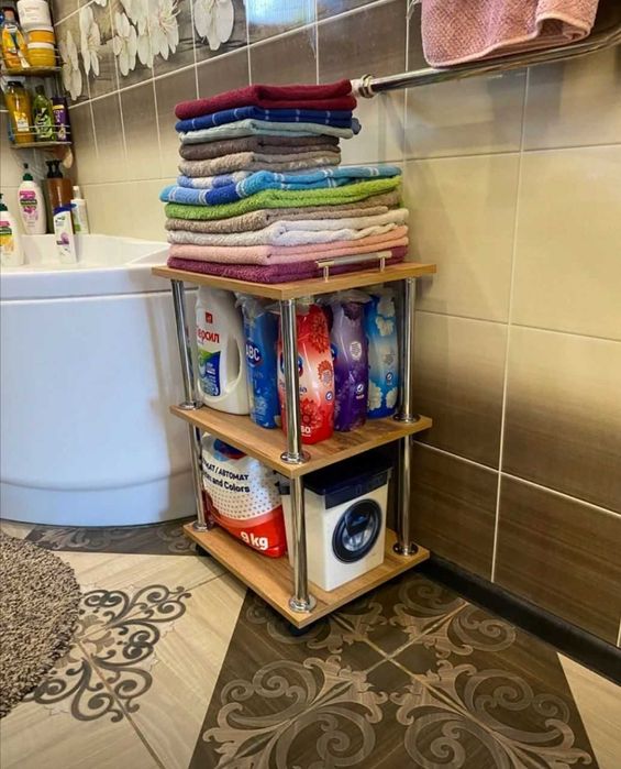 Тележка помощница этажерка тумбочка для салона красоты и косметологии