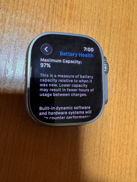 Apple Wath Ultra 2 49mm Titanium / 97% Battery / Alpine Loop