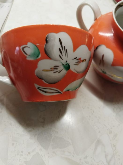 Чайные сервизы советские