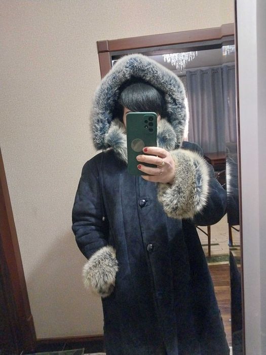 Теплая дубленка натуралка