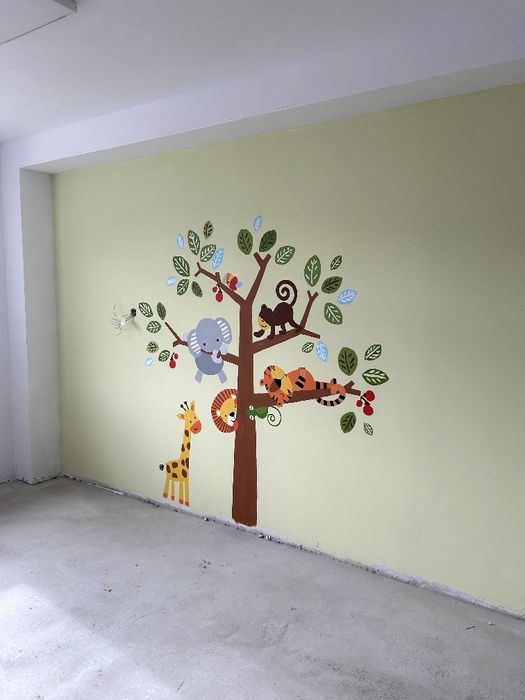 Картины Граффити Роспись стен Настенный  рисунок