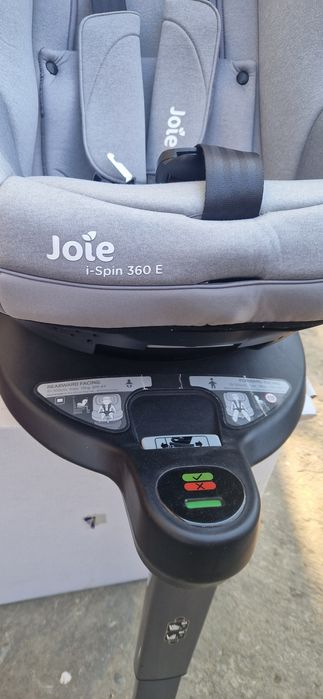 Joie-Scaun Auto I-Spin 360 E Gray Flannel, 61 cm-105 cm, testat ADAC si certificat R129 , fără accidente