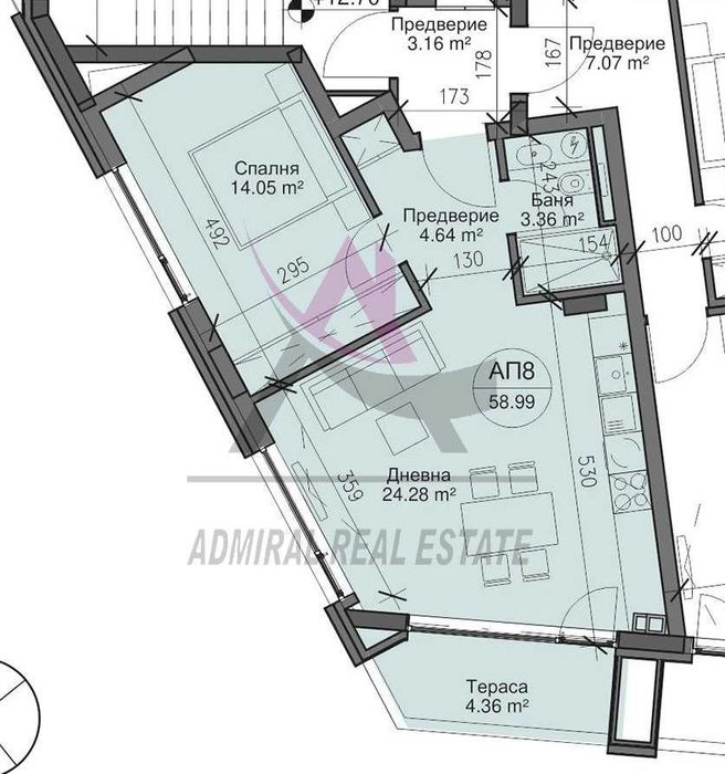 Продава се Двустаен апартамент в Варна, Бриз - 72 кв.м за 2231 €/кв.м - Снимка #8