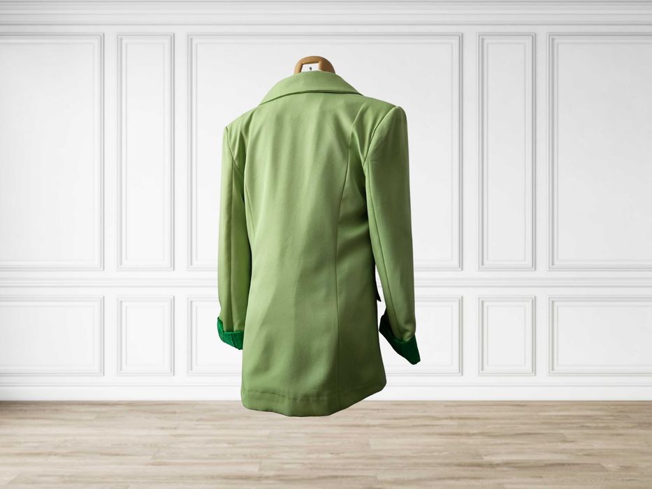 Дамско сако в зелено