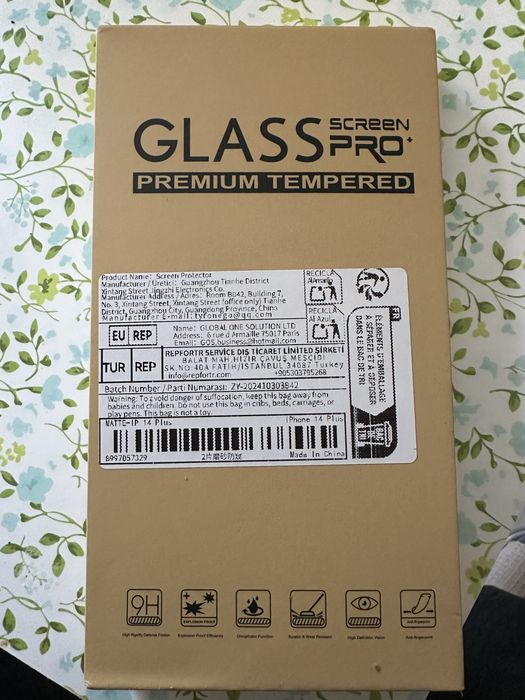 2 Folii protectie mate privacy iphone 14 plus