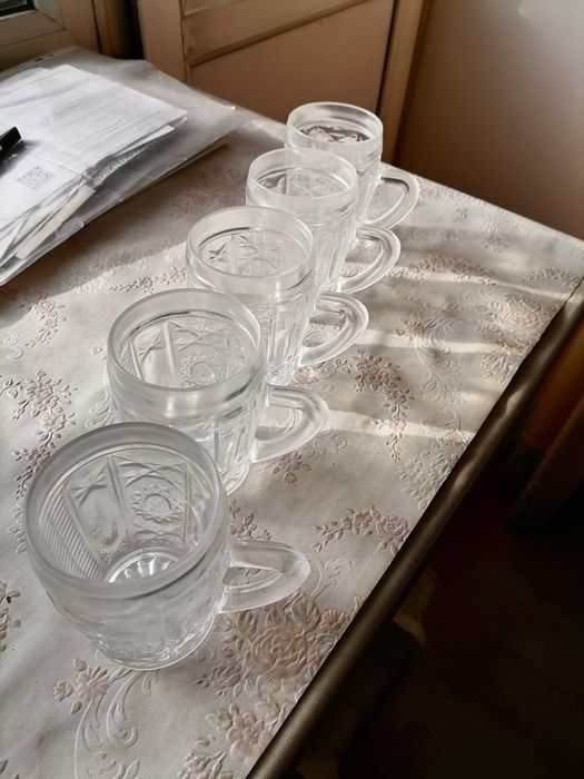 Бокалы хрустальные СССР