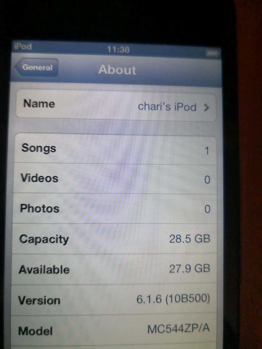 Плеър Ipod touch(4th generation)