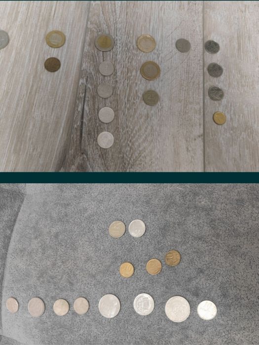 Обменяю свои деньги купюры и монеты