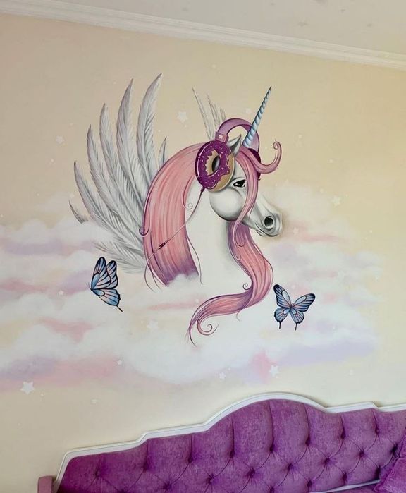 Роспись стен офисов индивидуальный подход каждому проекту