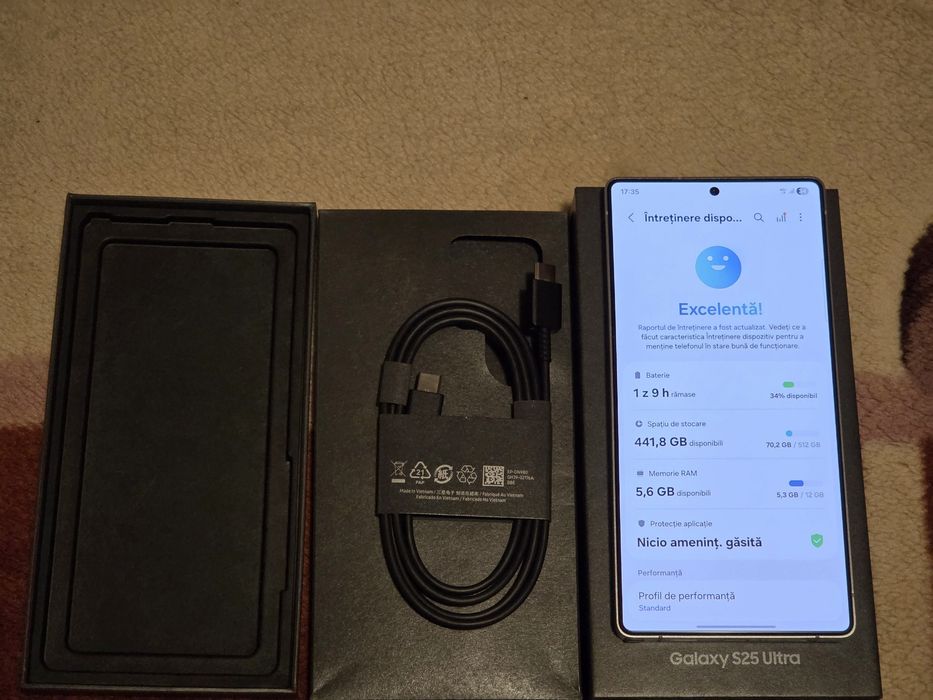 Samsung S25 Ultra 512 GB - Garanție