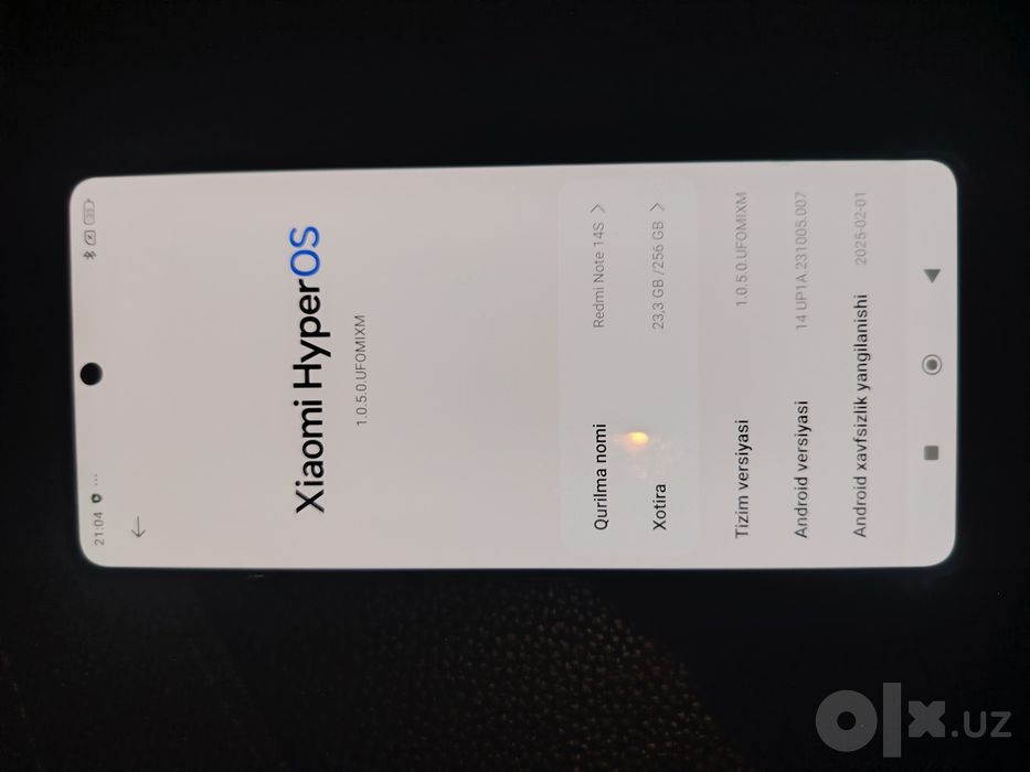 Redmi Note 14S 8/256 gb