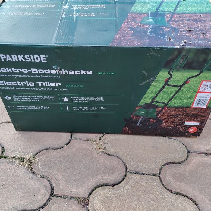 Motosapa motocultor parkside nou