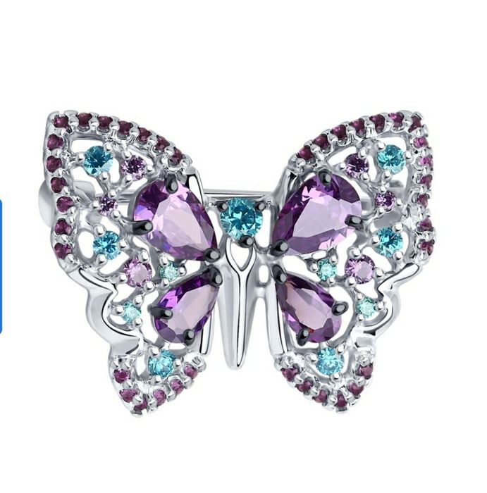 Брошь Sokolov серебро