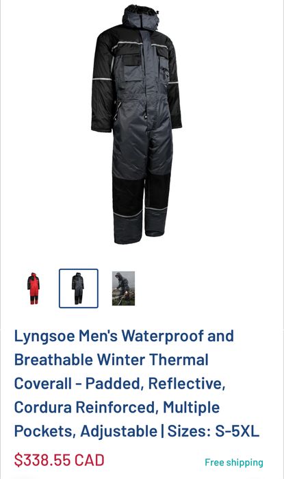 Мъжки водо и ветро непромукаем костюм LYNGSOE RAINWEAR .Размер 2XL