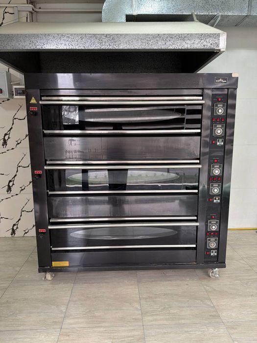 Профессионал 3 қаватли Газ ва Электр печи (Kitmach) СОТИЛАДИ