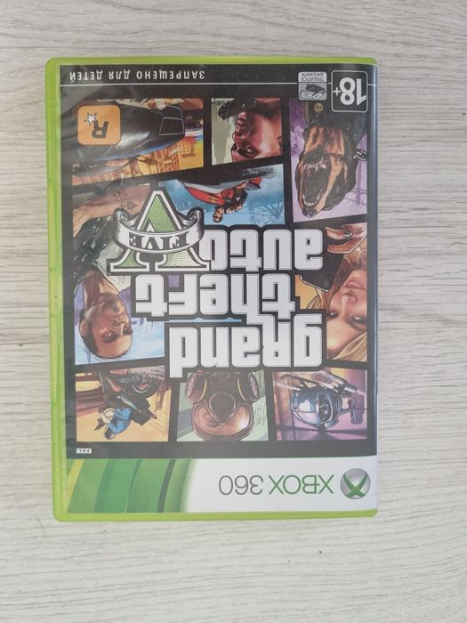 Диск гта 5 Xbox новый диск карта