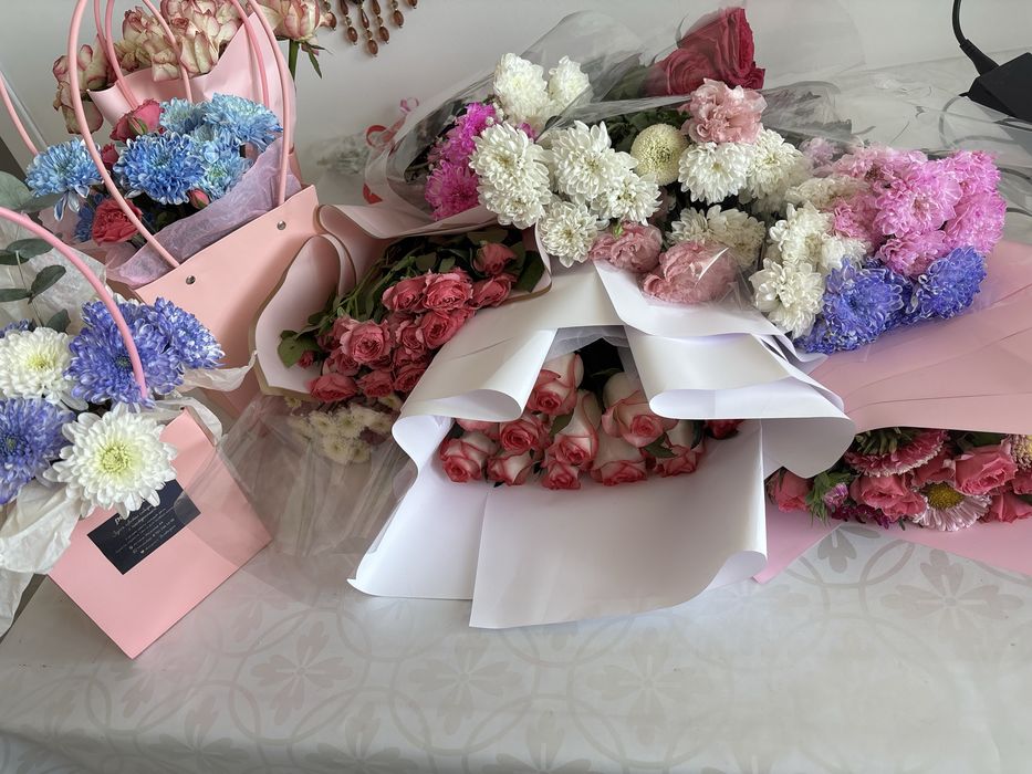 Букеты цветов, цветы свежие