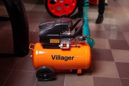 Нов Компресор Villager 50лит. 1500W. 8bar.Внос Германия