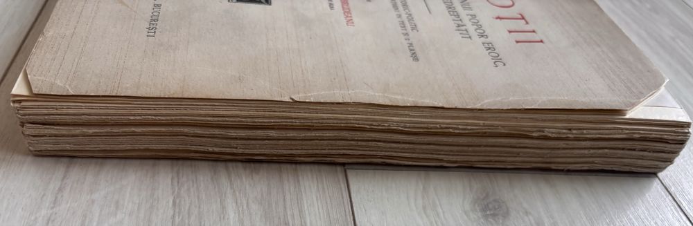Vand Carte rară - Studiu istoric din 1928