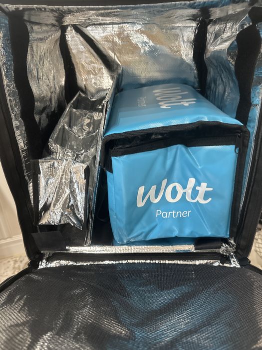 Курьерская сумка Wolt