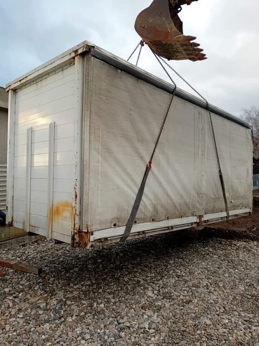 Suprastructura camion, duba cu prelata pe role si obloane de aluminiu