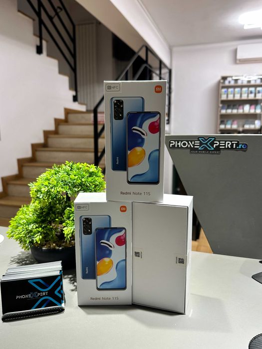 Telefon Mobil Xiaomi Redmi Note 11S Graphite Gray 128GB Nou