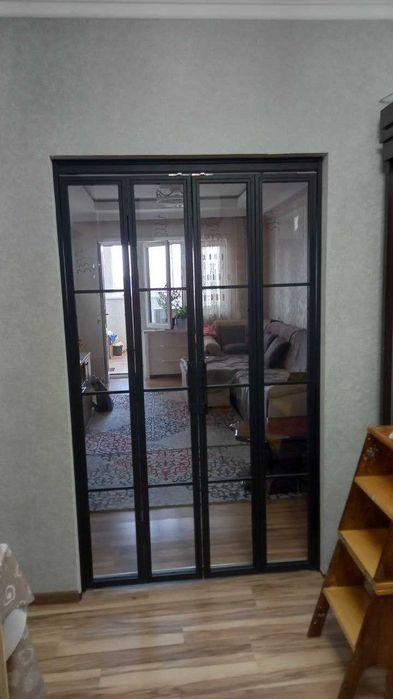 Раздвижные двери Лофт Перегородки Loft стекляные\Душевые кабины