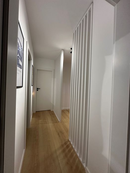 Riflaj despartitor decorativ premium 30x60x2750mm, 24buc, nou, alb mat