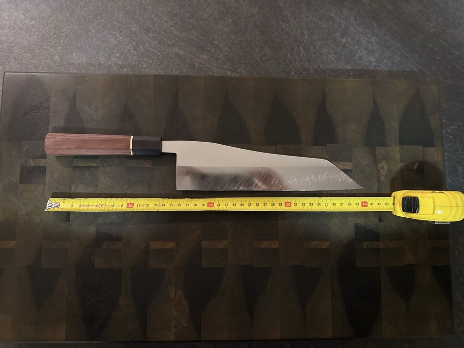 Cutit artizanal de bucatarie - otel inoxidabil 61 HRC , taiș japonez