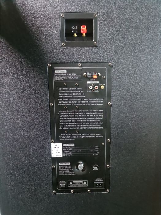 Boxe active Profesionale DS-2035 720W REALI!! Bluetooth 15 inch 88 dB