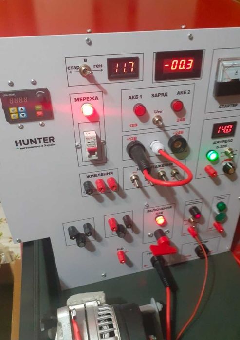 Диагностична уредба за стартери и алтернатори
