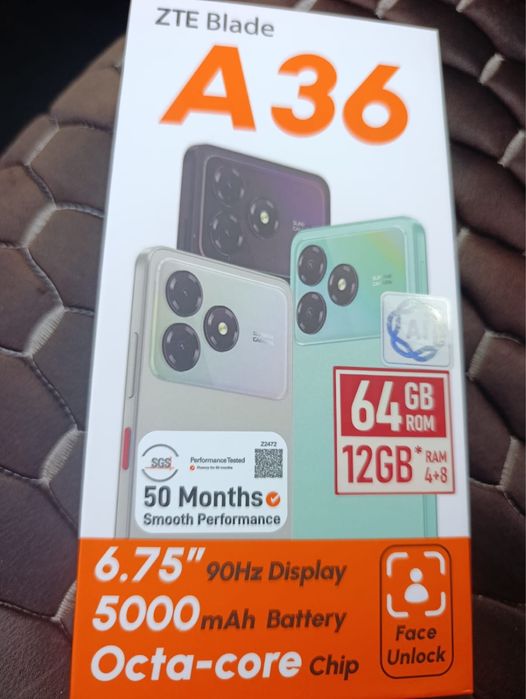 Телефон ZTE BLADE A36