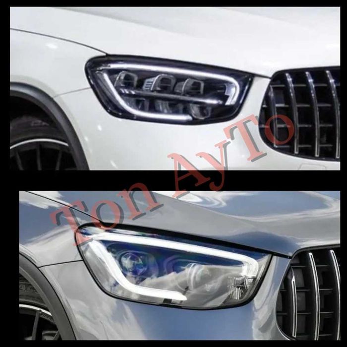 Стъкла Капаци Фар Мерцедес GLC X254 W254 Mercedes 2023 - 2026 Стъкла Фарове Капаци