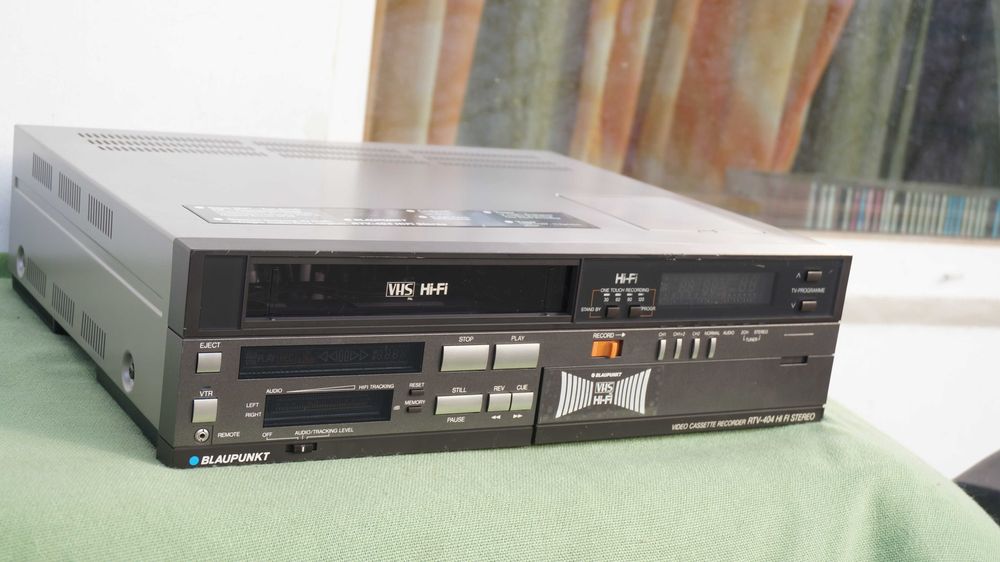 Video recorder VHS vintage Blaupunkt RTV-404 stereo Hi-Fi