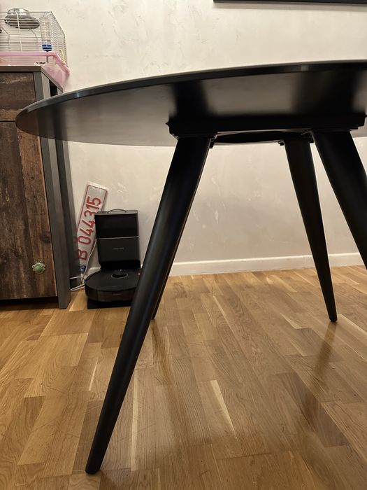 Masă din metal, ceramică, 120/76 cm