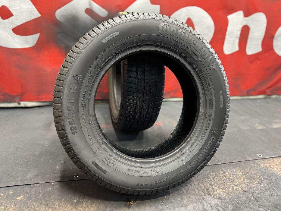 195 65 15, Зимни гуми, Continental ContiWinterContactTS830P, 2 броя