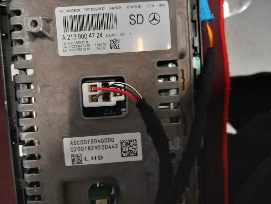 Ceas bord Mercedes E-Class W213/  A2139007525