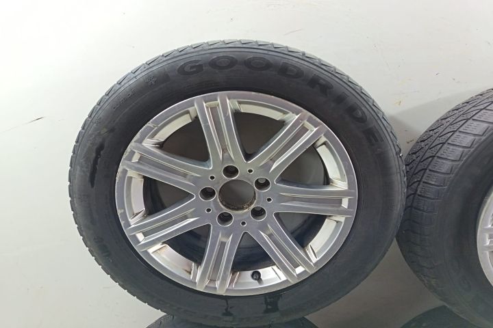 Set jante aliaj cu anvelope 2 sunt uzate 205/60 R16 M+S GoodRide A212