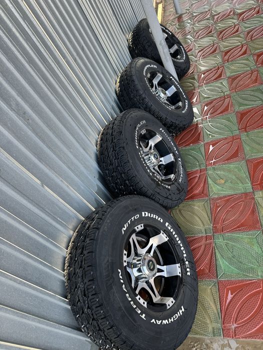 31-е колеса в сборе в отличном состоянии на mitsubishi