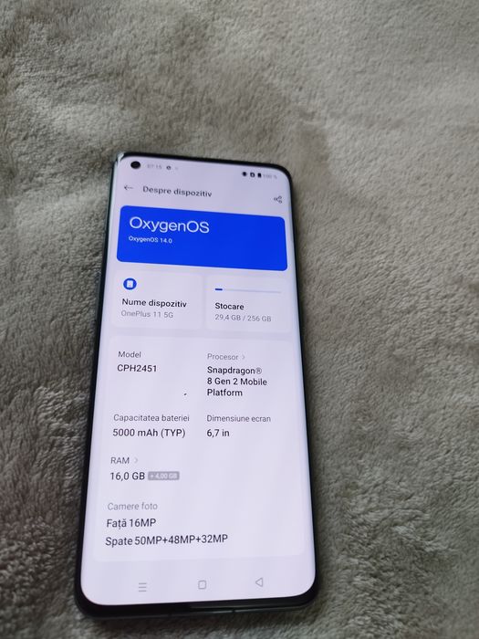 Oneplus 11 de 256 GB