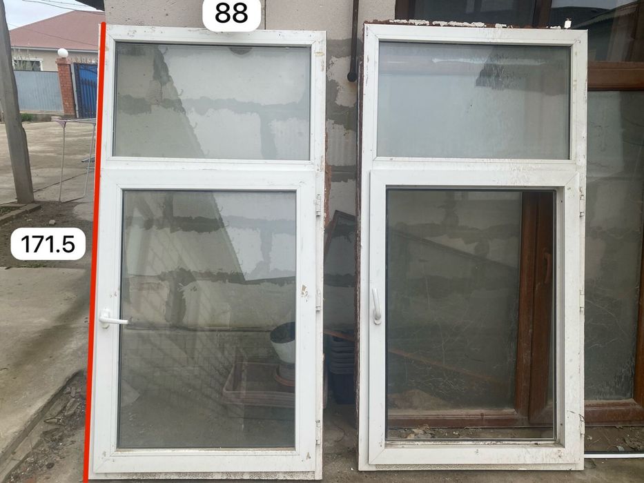 Окна  пластиковые новый и Б/У