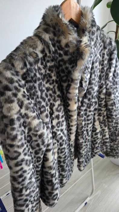 Haina blana animal print H&M